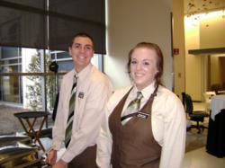 Penn College Hospitality students at Susquehanna Tower